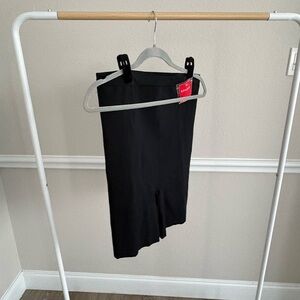 NWT SPANX 3X Black Sculpt Shapewear Shorts